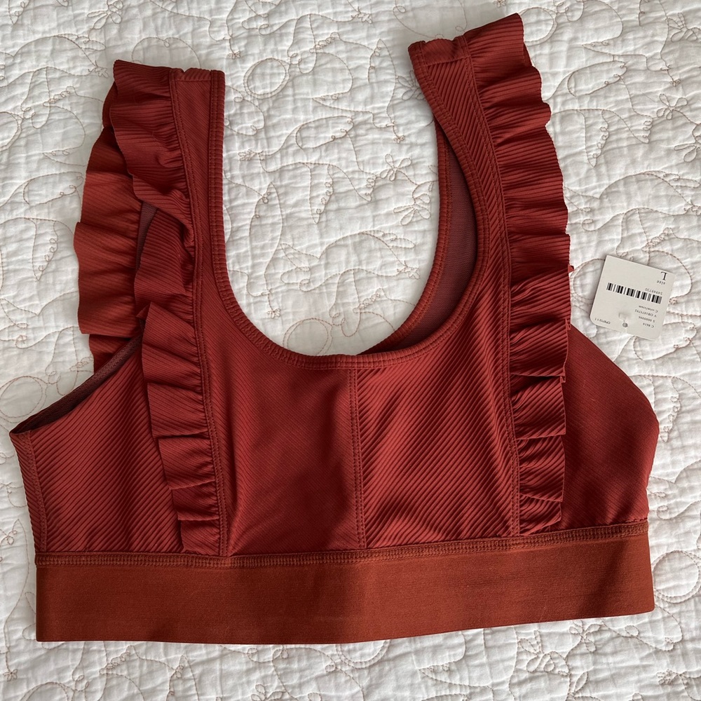 free people movement ruffle bra